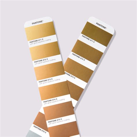 Presenting Pantone Metallic Colors for Print and 